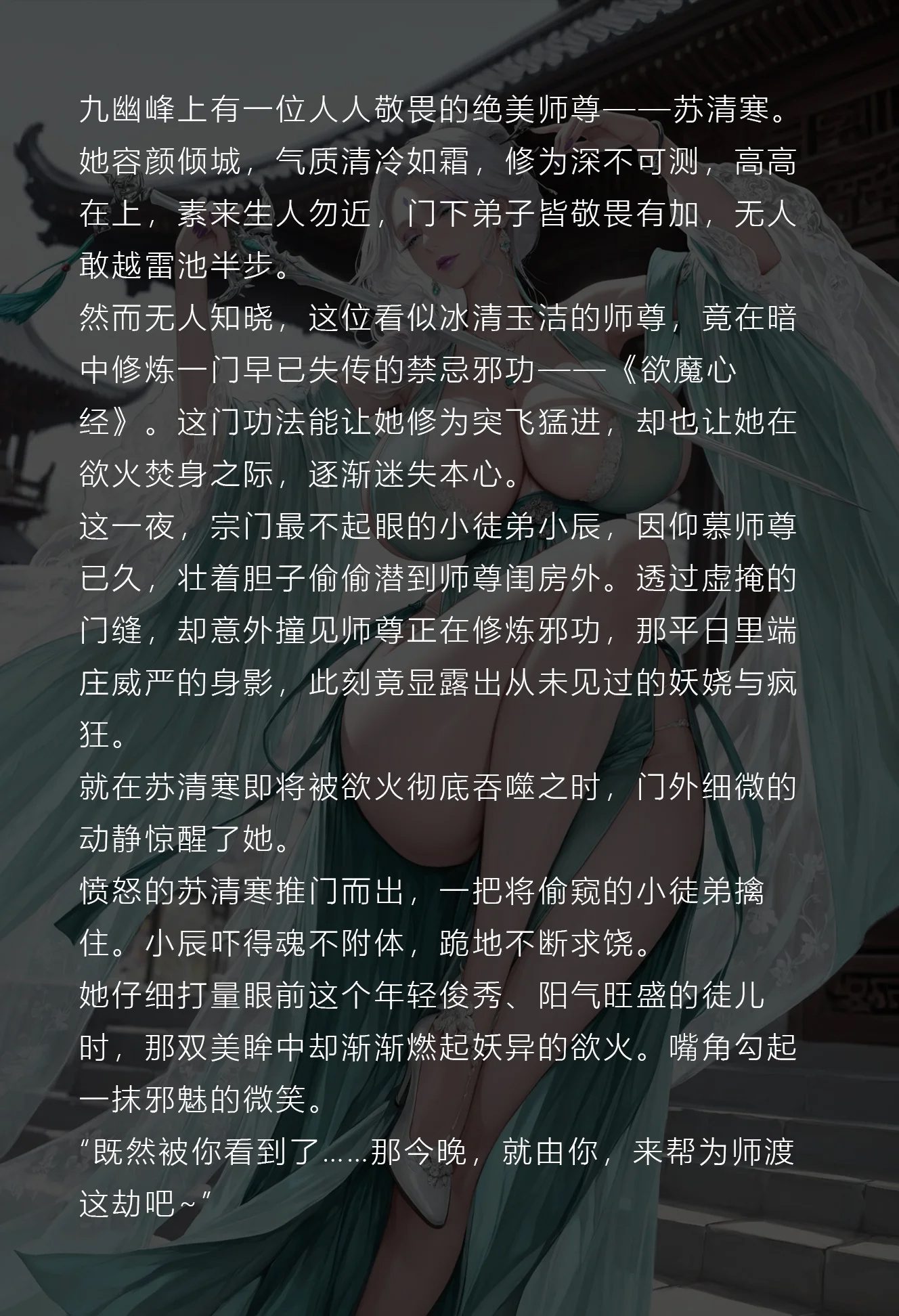 巨乳师尊苏清寒 第1话 第3页