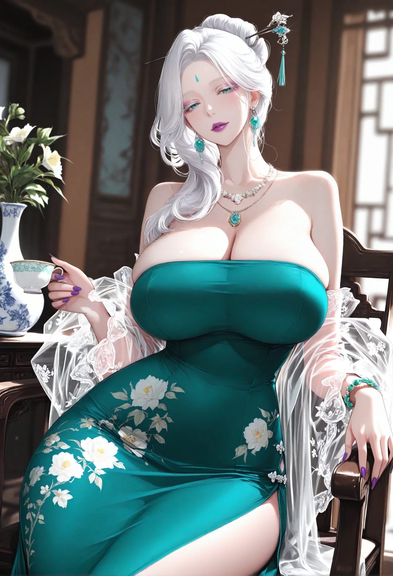 巨乳师尊苏清寒 第1话 第9页