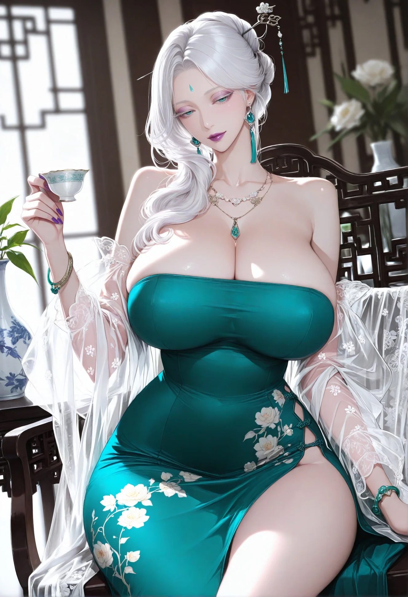 巨乳师尊苏清寒 第1话 第10页