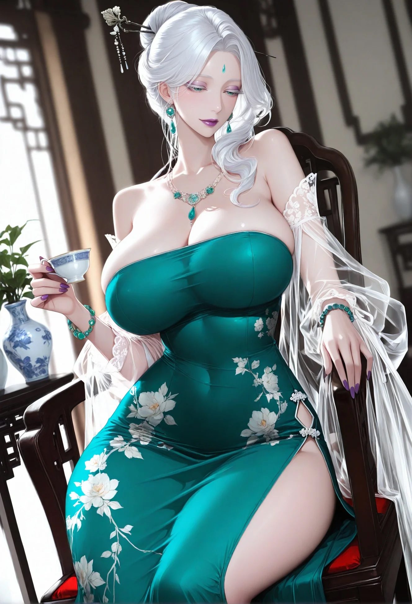 巨乳师尊苏清寒 第1话 第11页